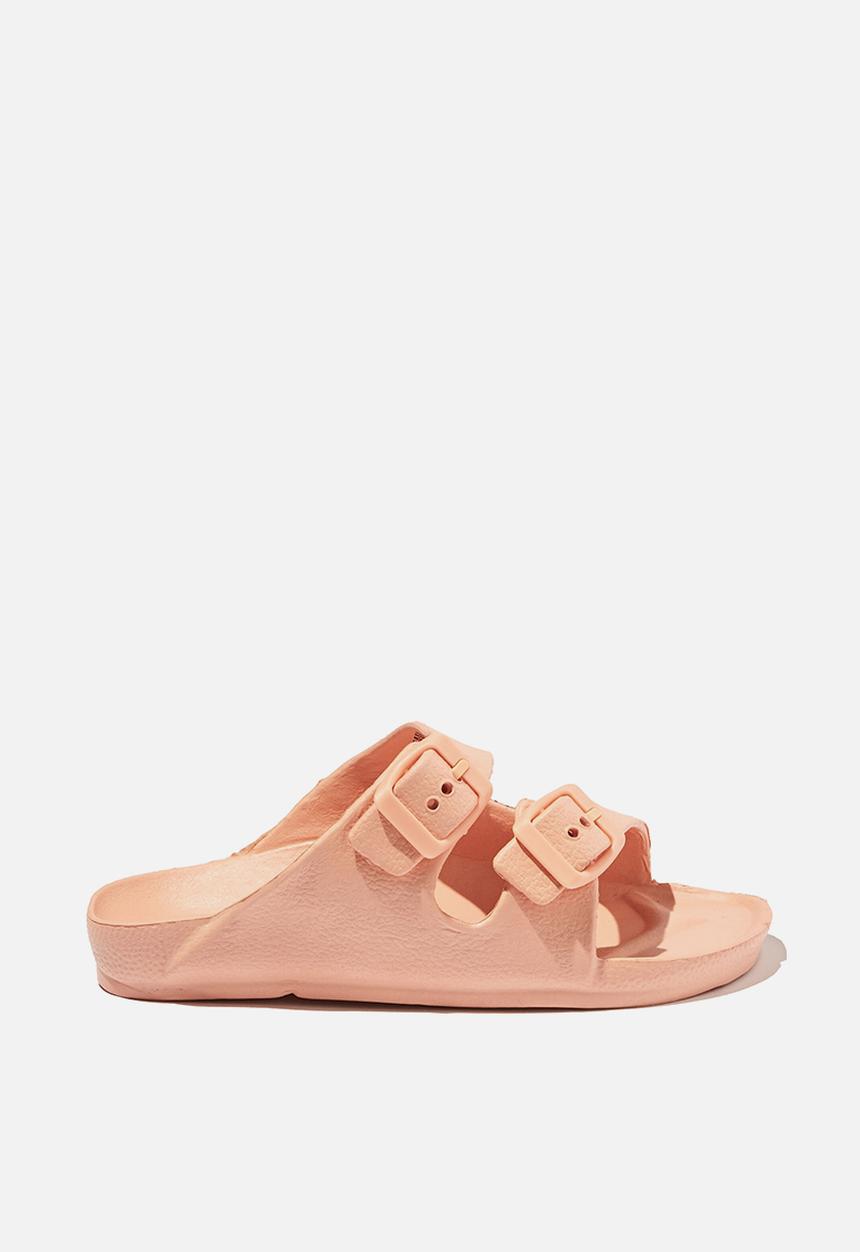 Cotton On - Twin strap slide - peach 