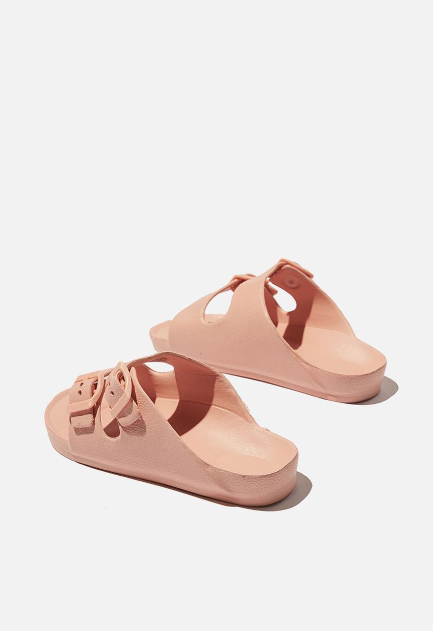 Cotton On - Twin strap slide - peach 