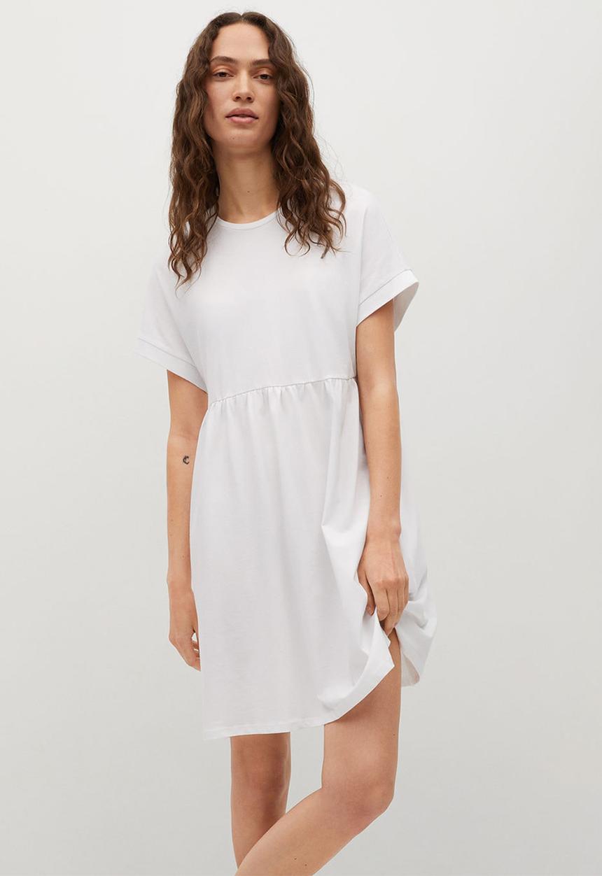 MANGO - Dress gisele - white