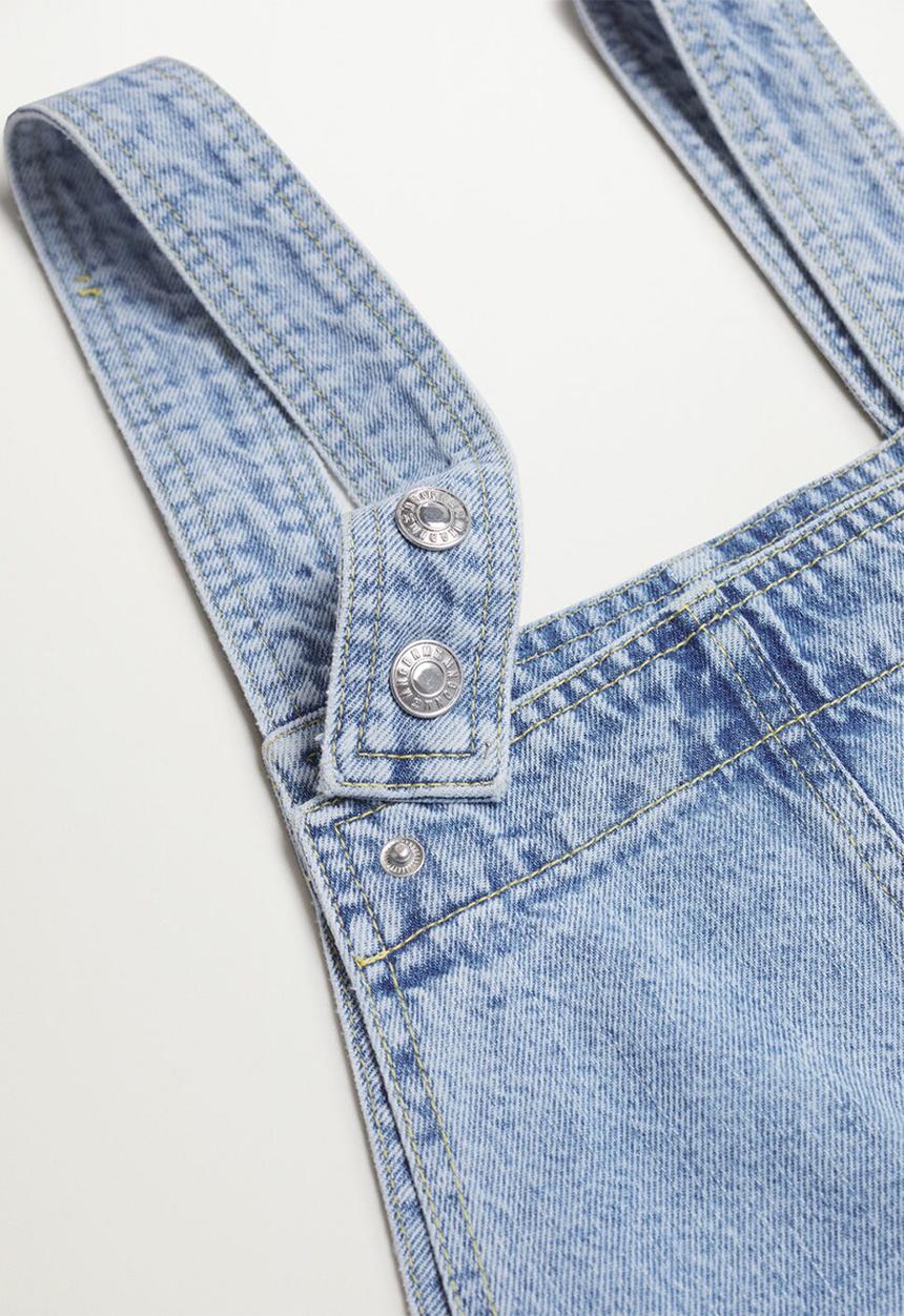 MANGO - Dungaree dress india - blue