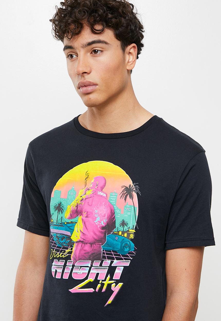 STYLE REPUBLIC - Cyberpunk tee - black