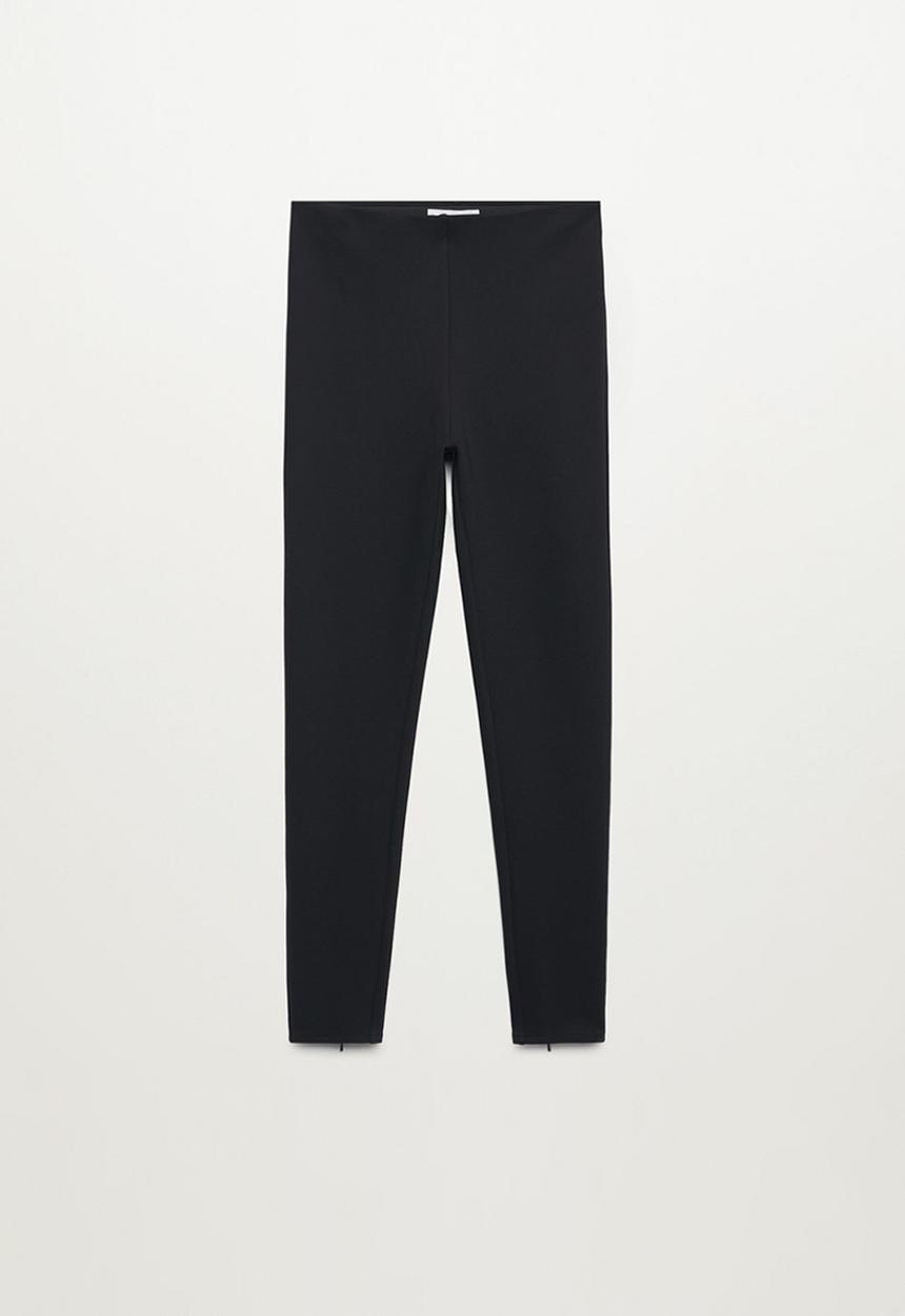 MANGO - Leggings puntacre-a - black