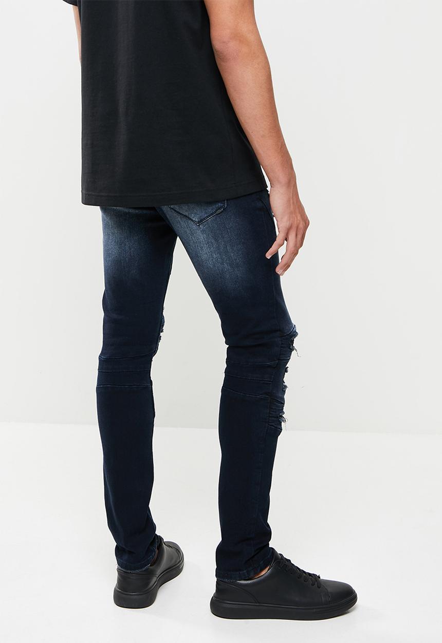 S.P.C.C - Chicane trench fit super skinny jeans - indigo