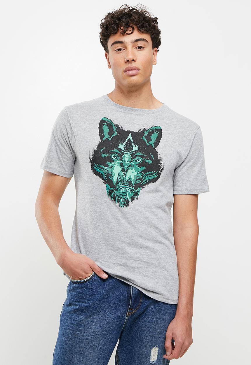 STYLE REPUBLIC - Assassin's creed tee - grey melange