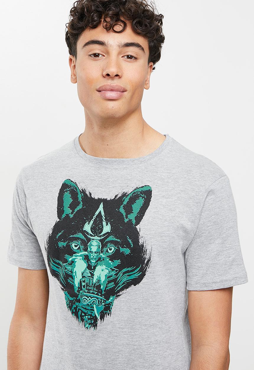 STYLE REPUBLIC - Assassin's creed tee - grey melange