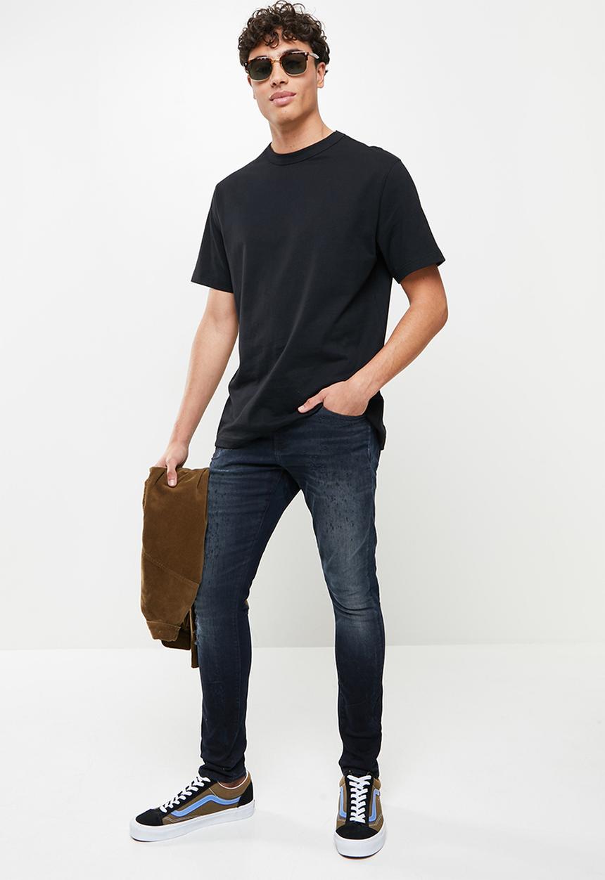 S.P.C.C - Crossfire sabre fit tapered leg jeans - dark blue