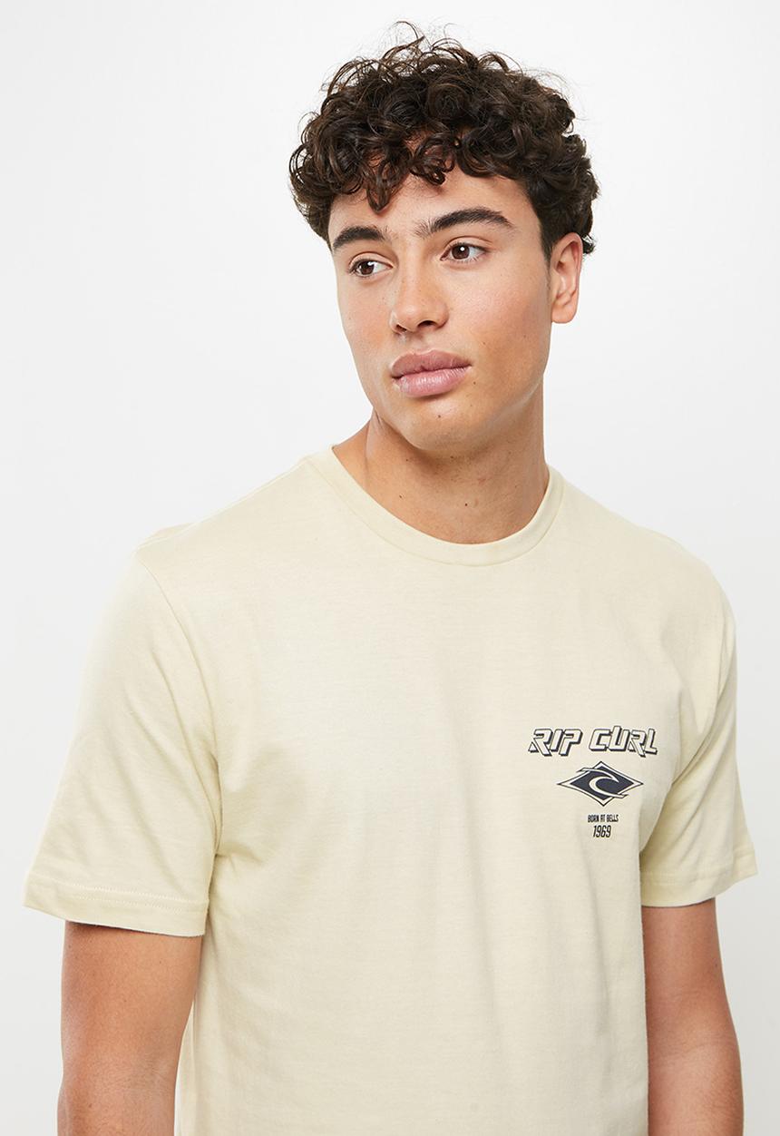Rip Curl - Fadeout essential tee - ecru
