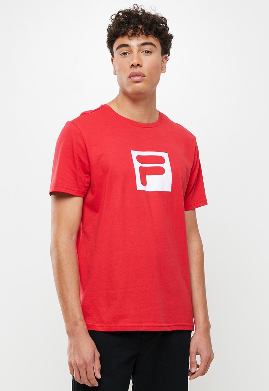 FILA - Tino short sleeve tee - chinese red