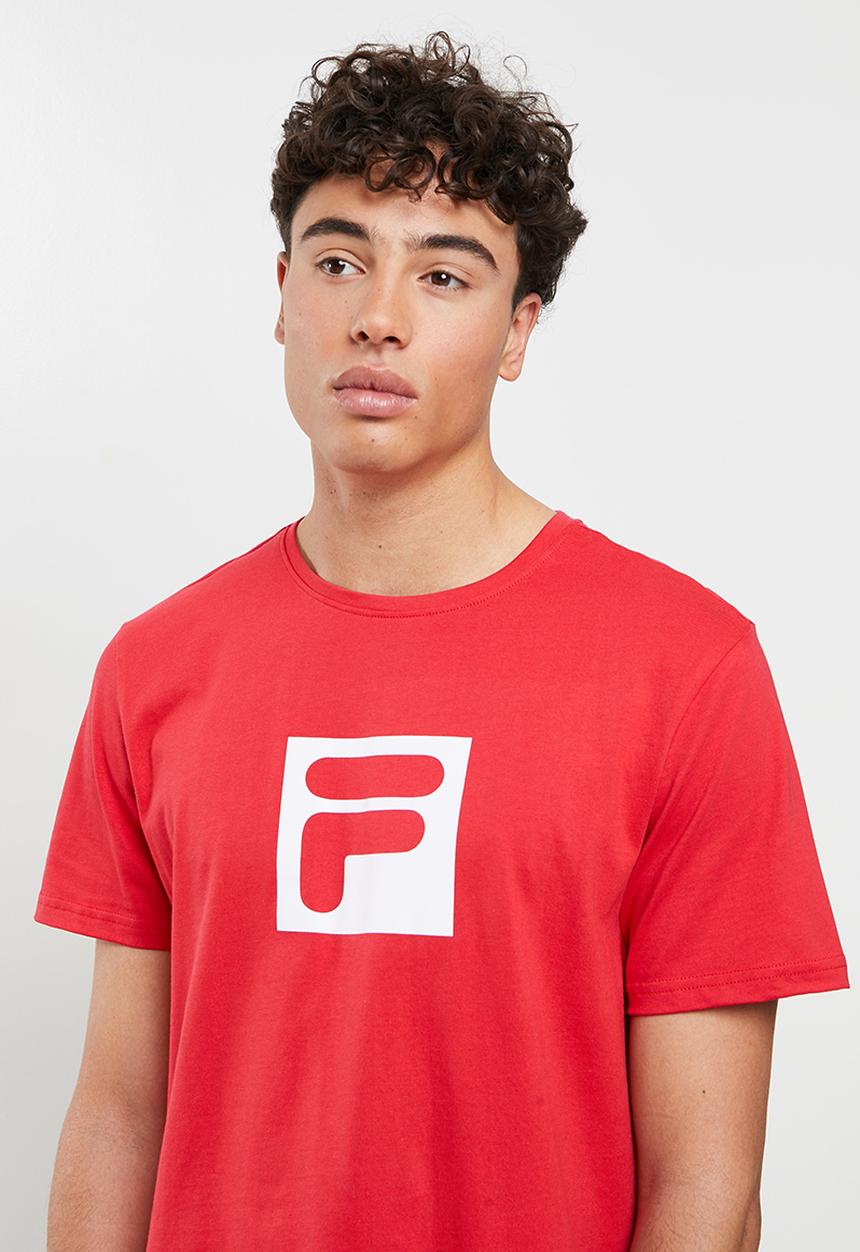 FILA - Tino short sleeve tee - chinese red