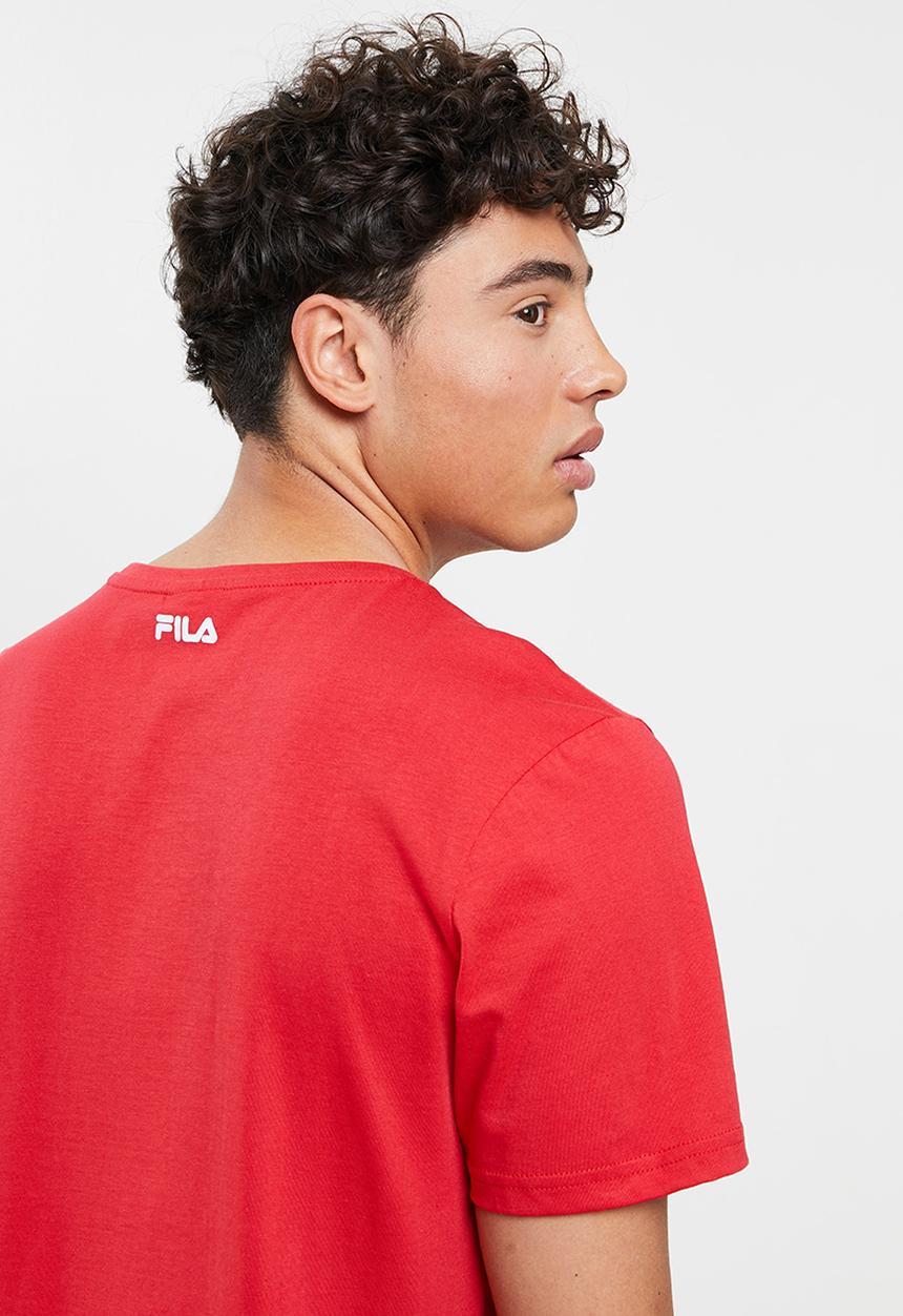 FILA - Tino short sleeve tee - chinese red