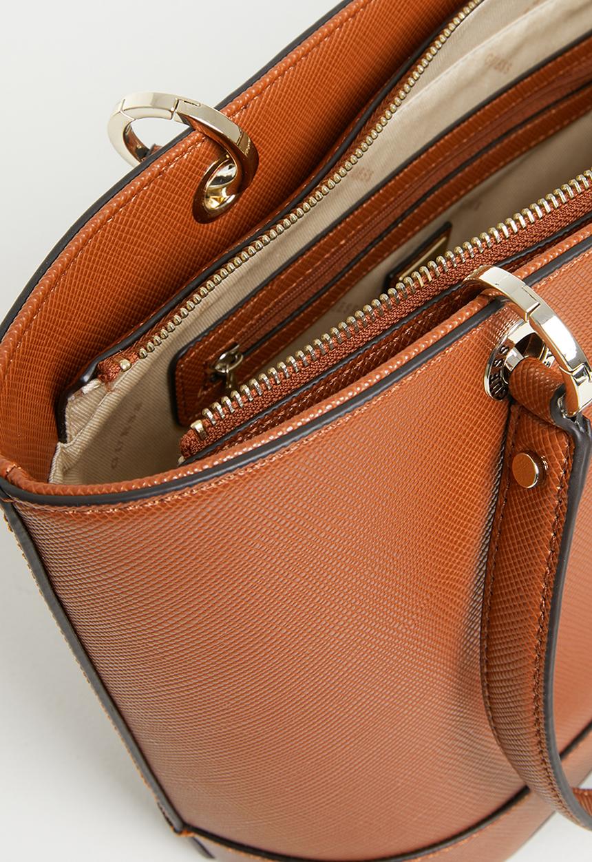 GUESS - Noelle small elite tote - brown