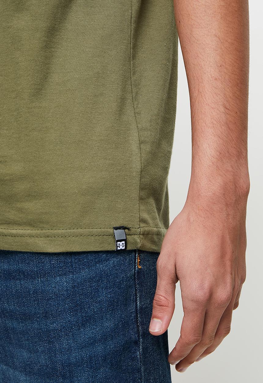 DC - Dc star short sleeve - olive