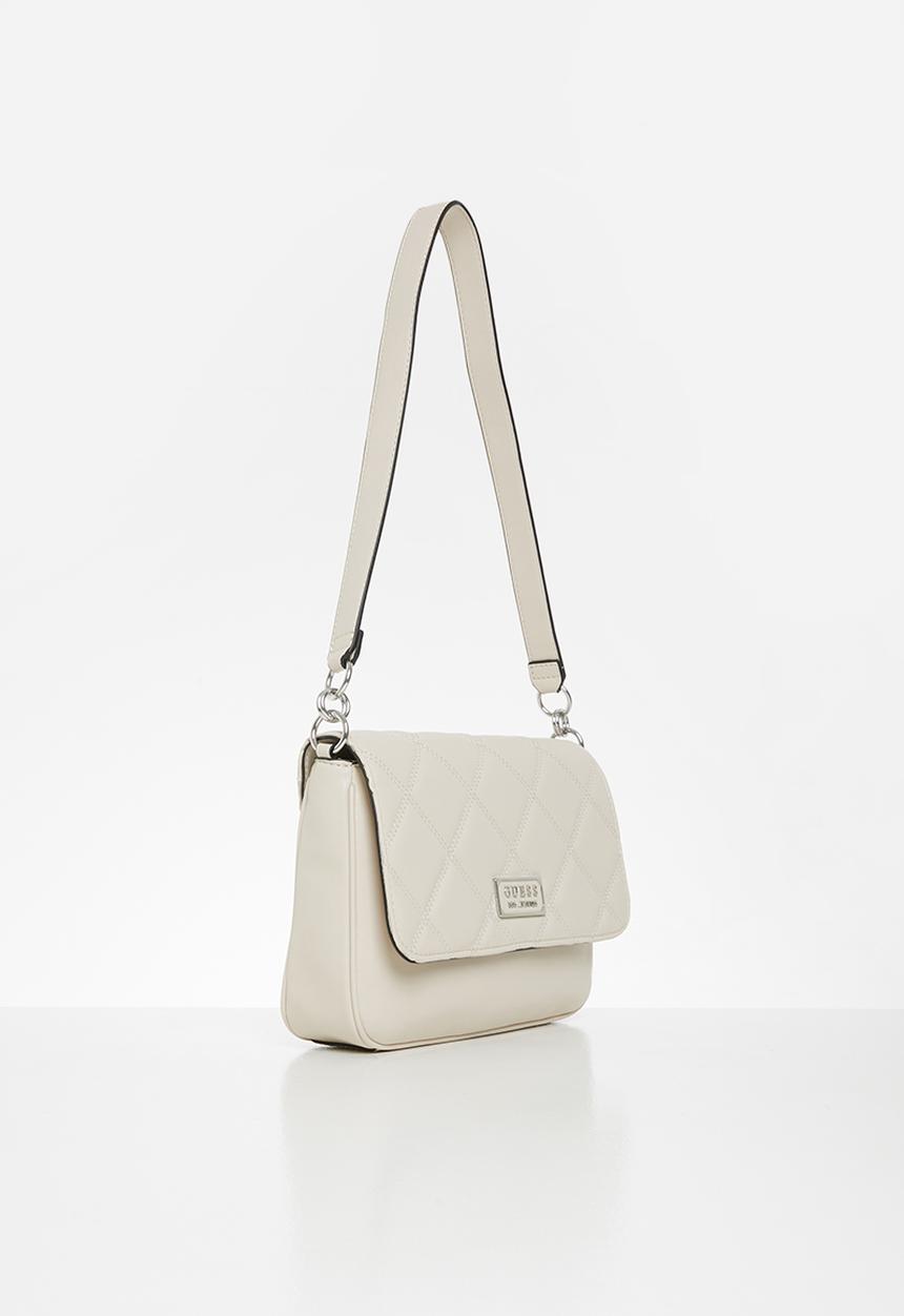 GUESS - Loveland crossbody flap - stone