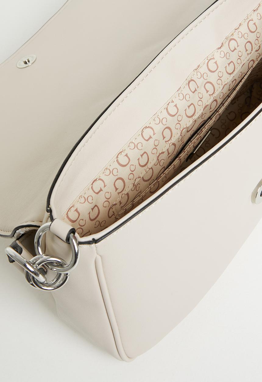 GUESS - Loveland crossbody flap - stone