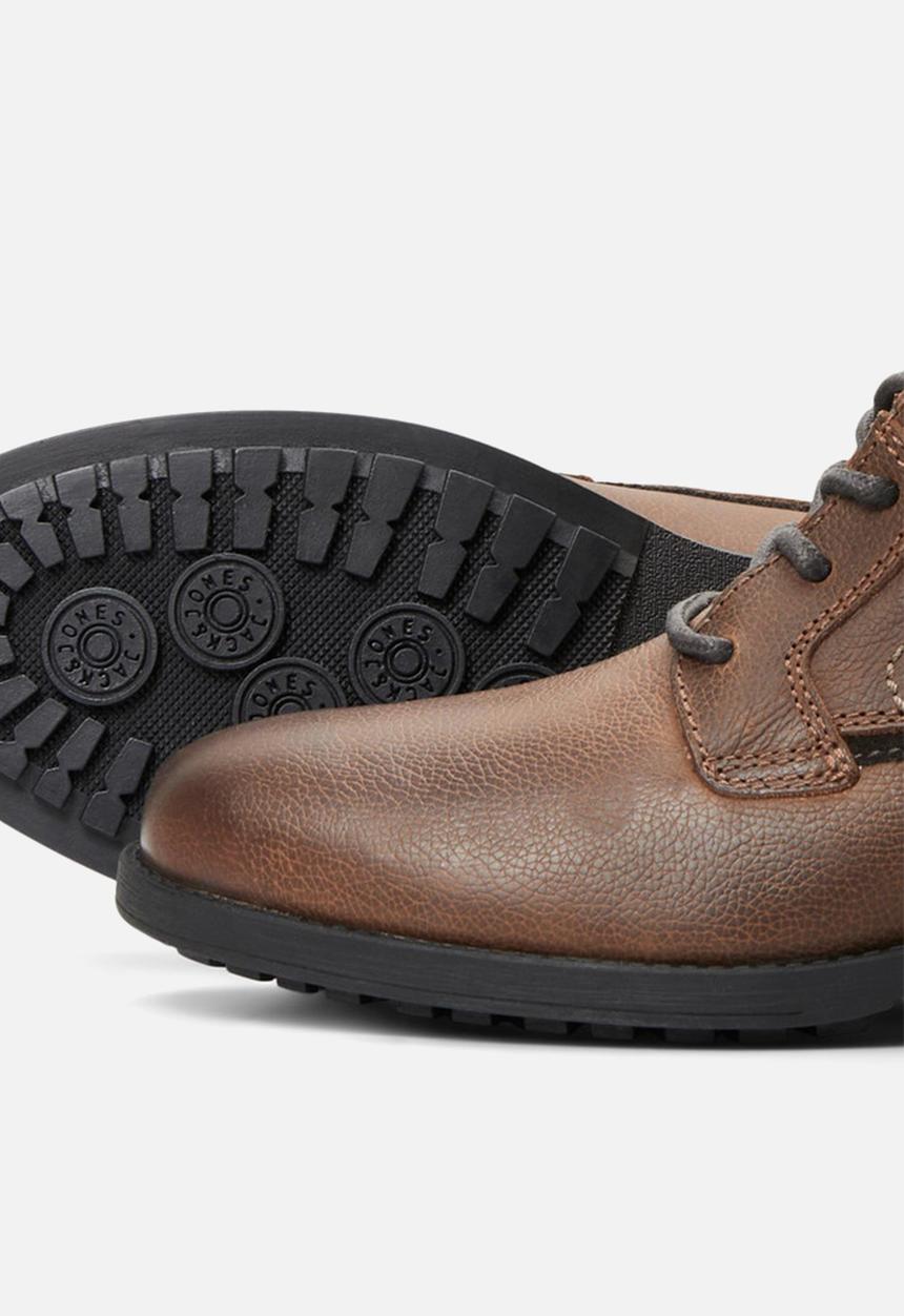 Jack & Jones - Jfwstarke leather boot - cognac