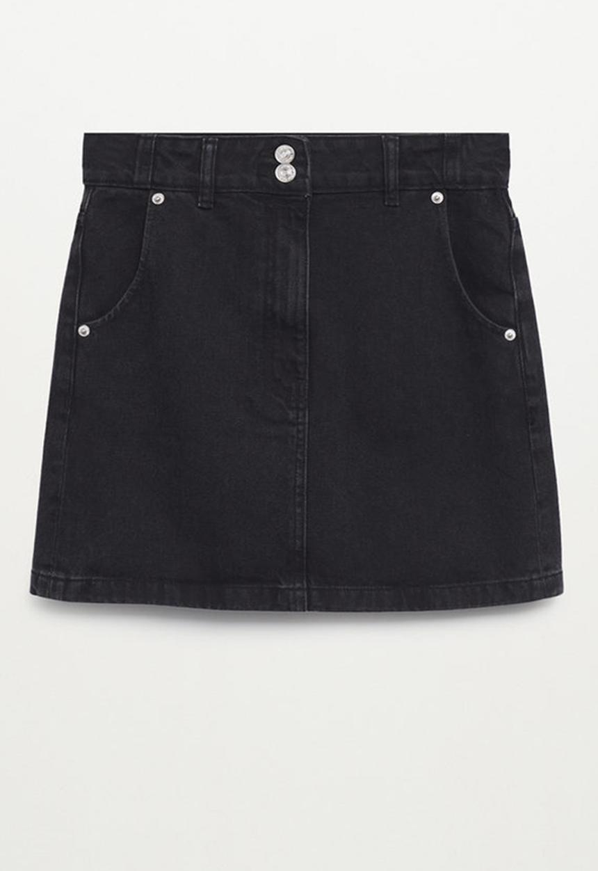 MANGO - Skirt marion - black