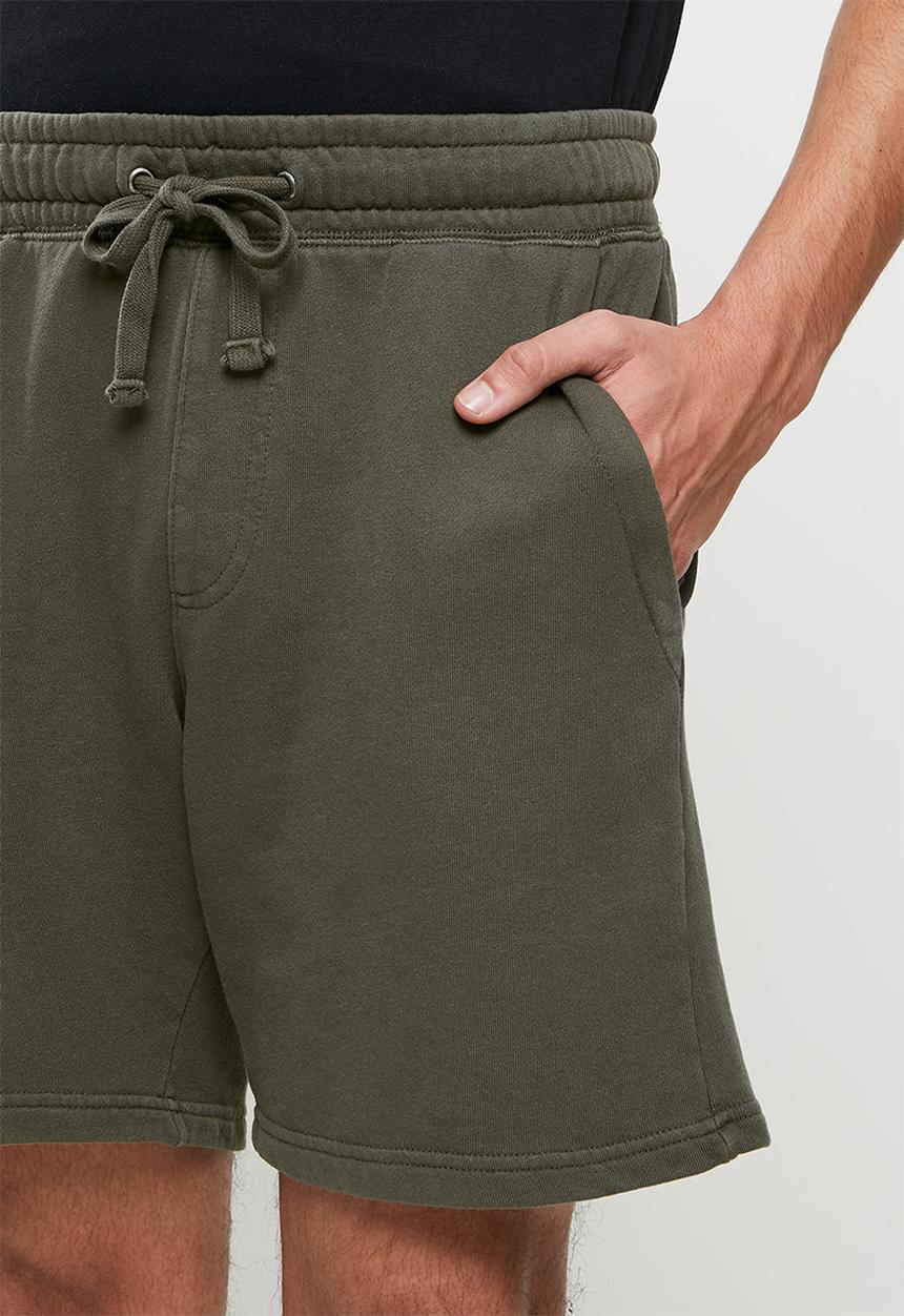 Cotton On - Pigment fleece short - khaki