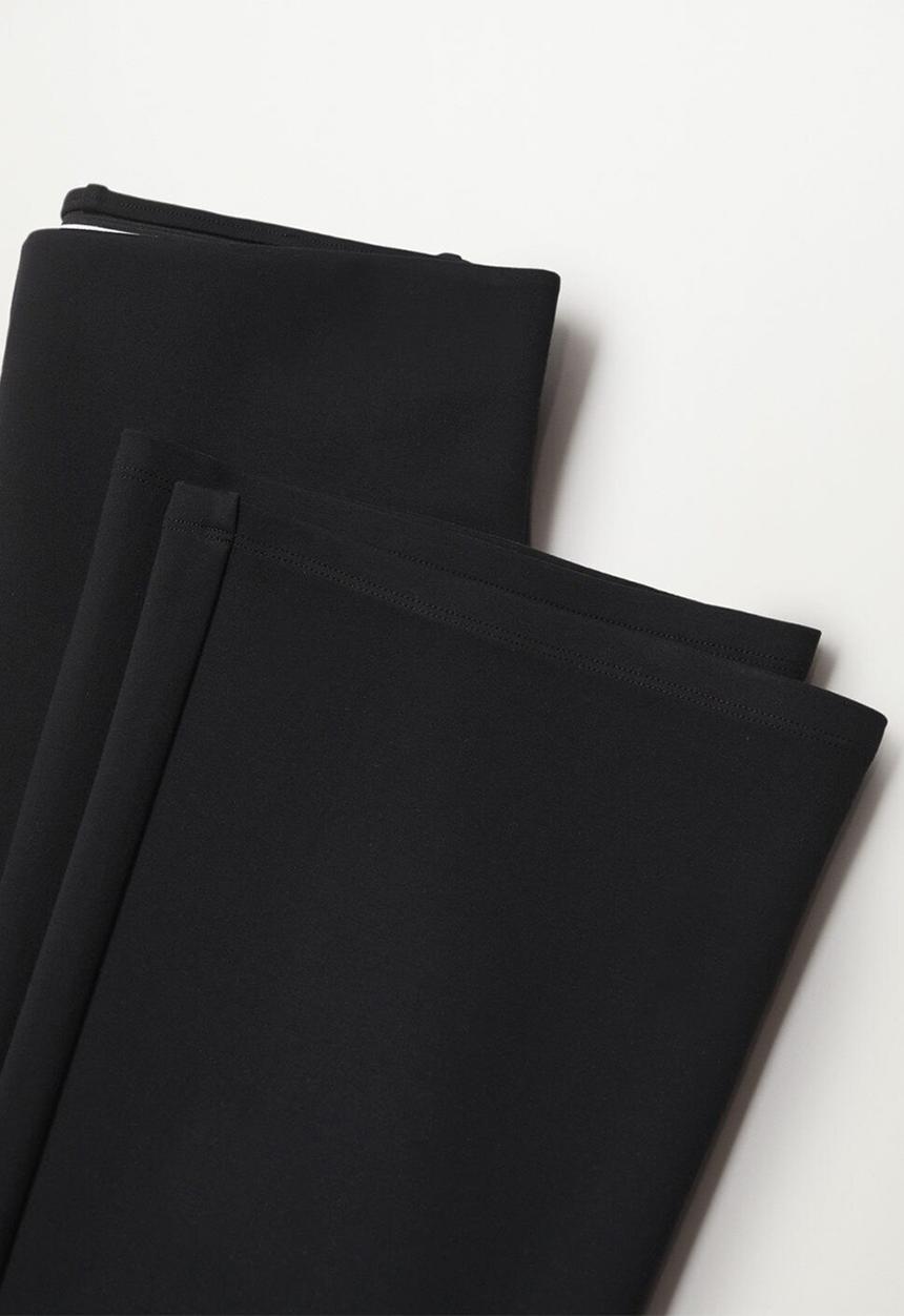 MANGO - Leggings puntaf-a - black