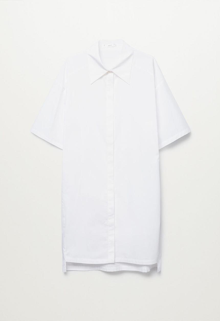 MANGO - Dress milla-h - white