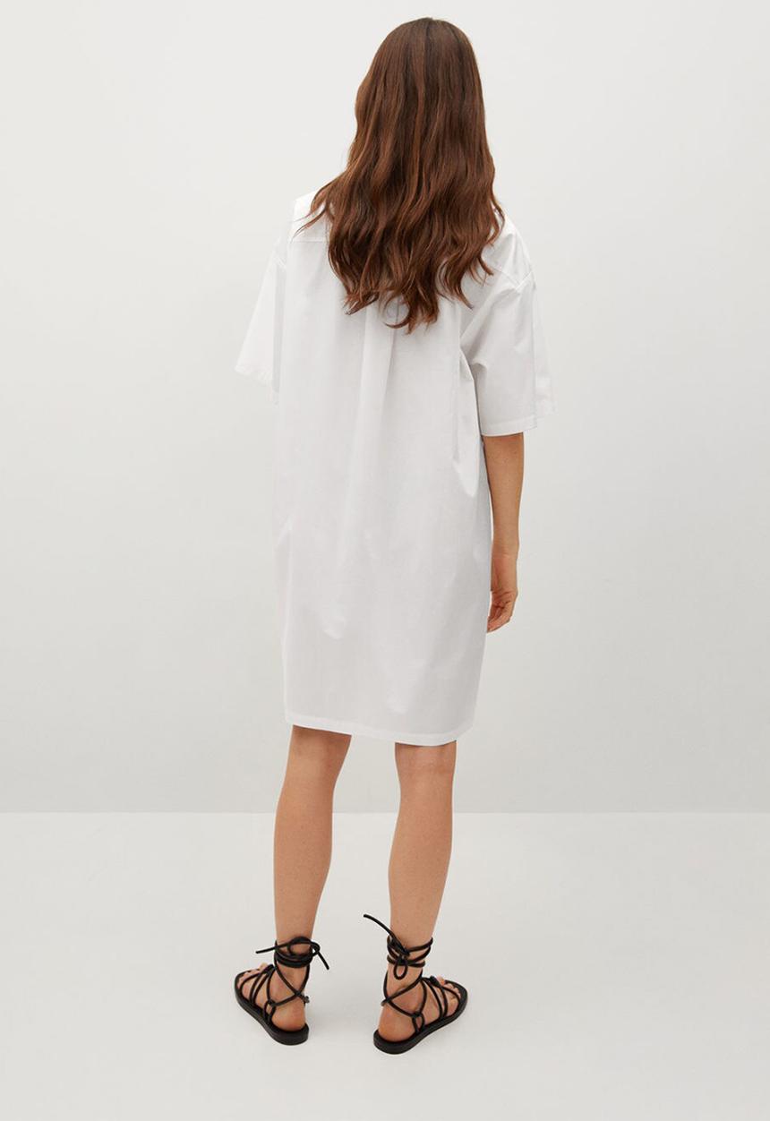 MANGO - Dress milla-h - white