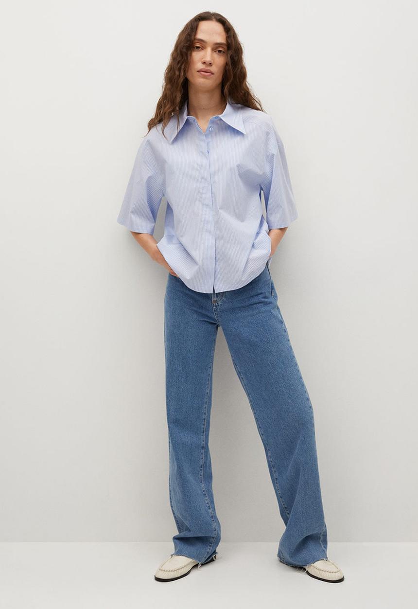 MANGO - Shirt milla-h - blue
