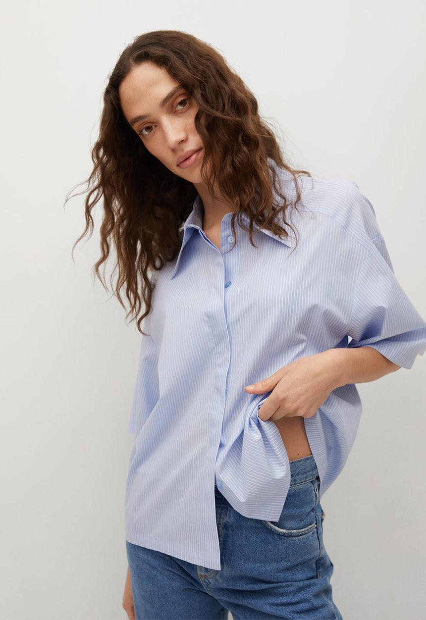 MANGO - Shirt milla-h - blue