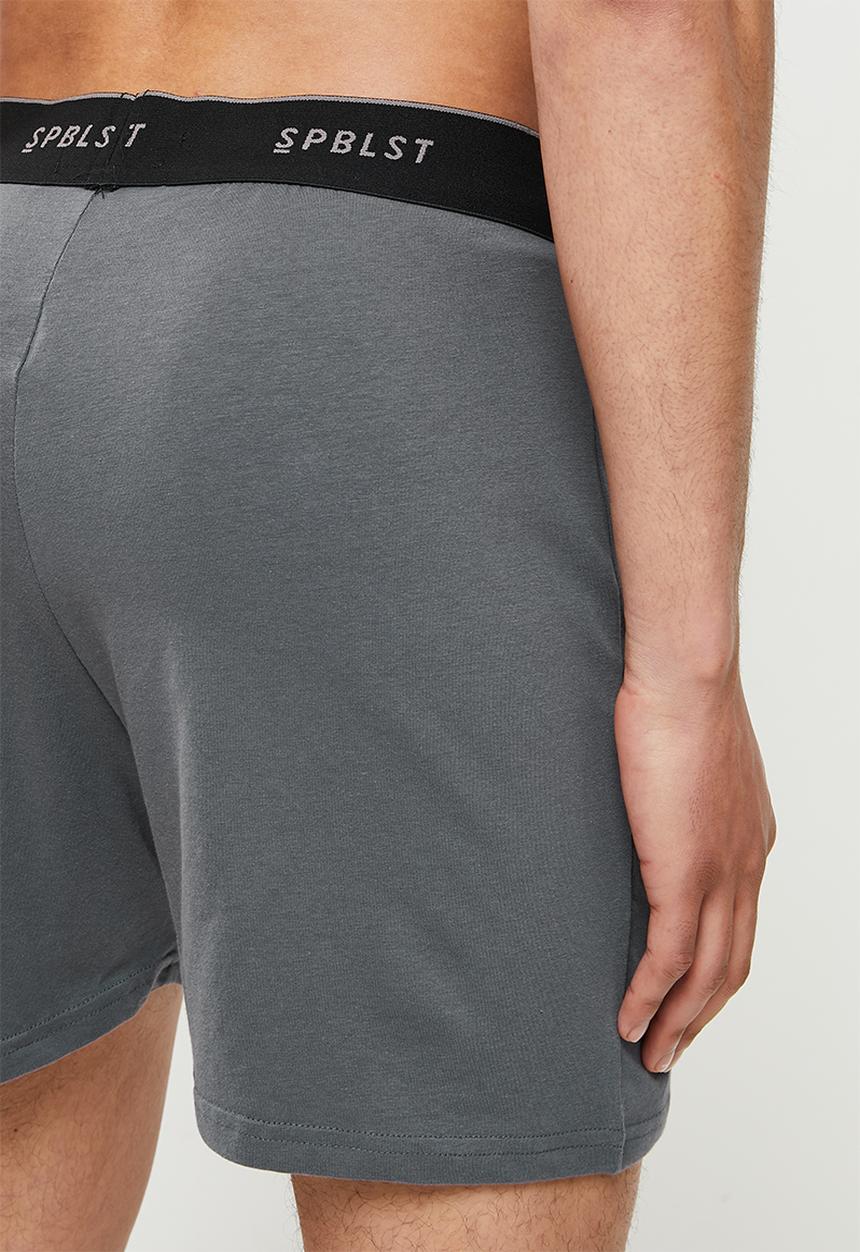 Superbalist - 2 Pack Kris knit boxer - navy & dark grey 