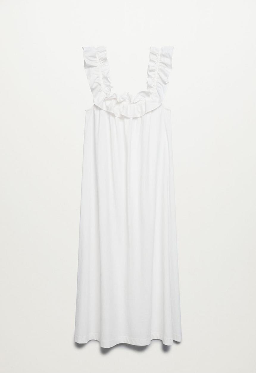 MANGO - Dress margot - white
