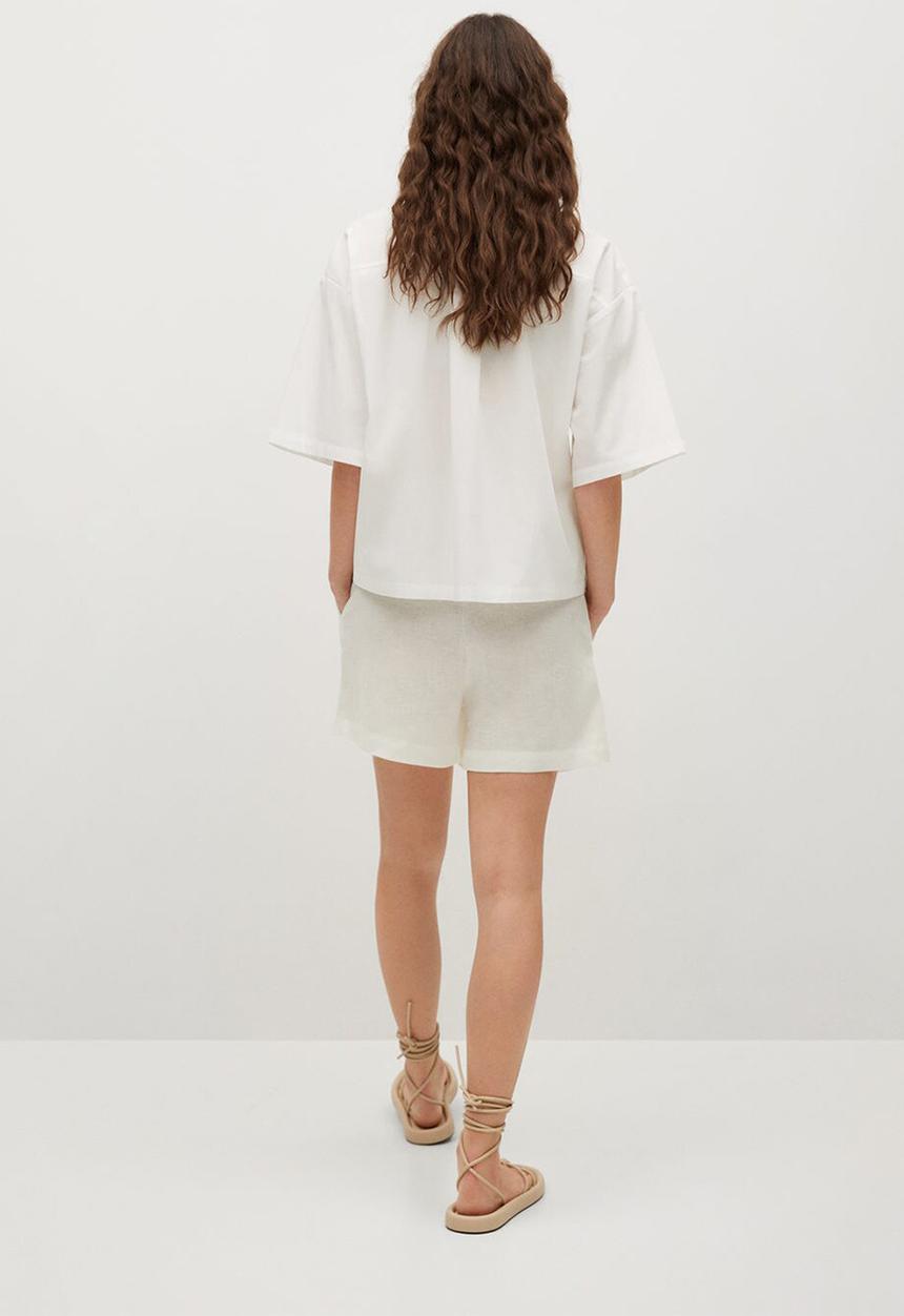 MANGO - Shirt milla-h - white