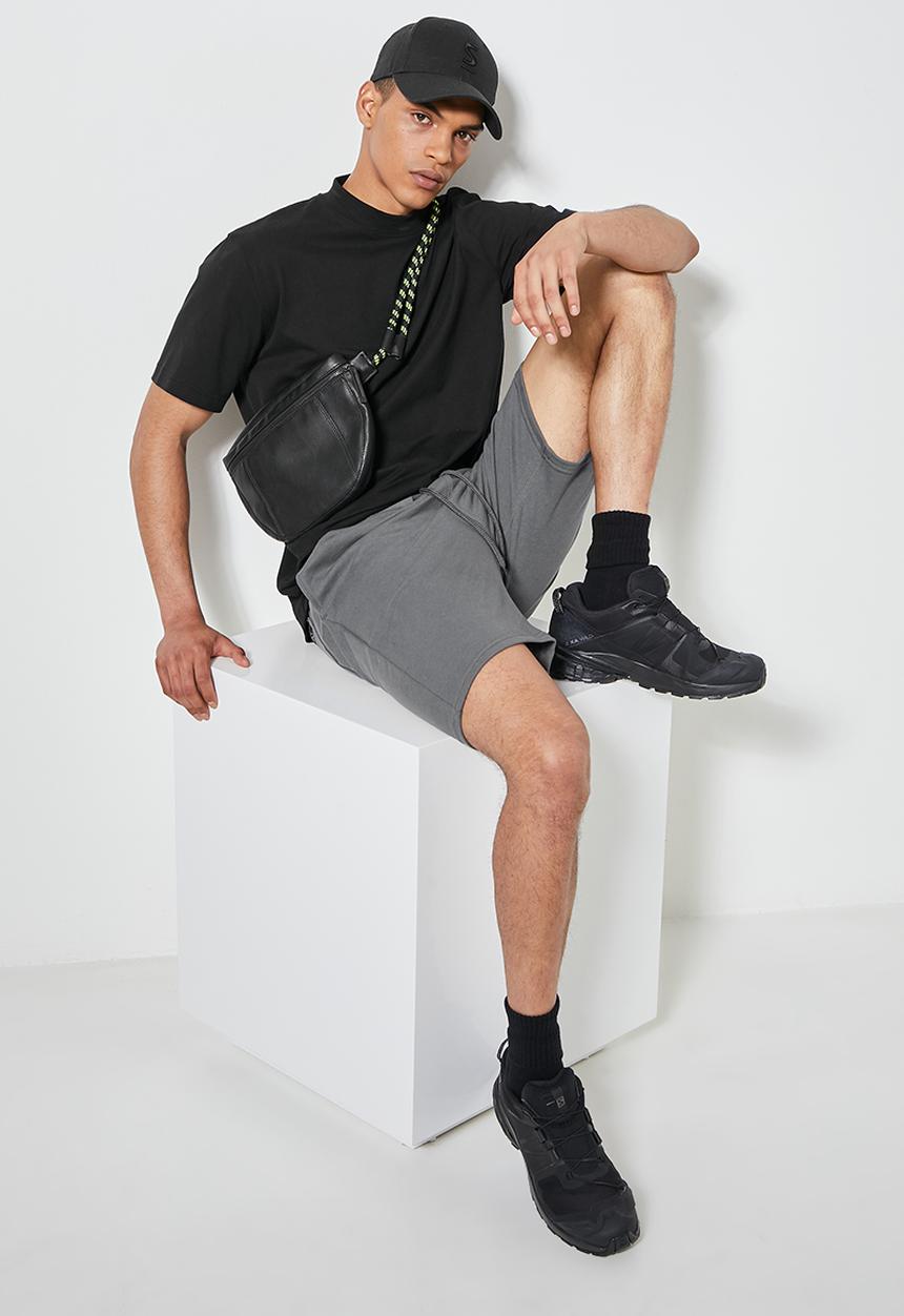 Superbalist - Sunday sweatshorts - charcoal