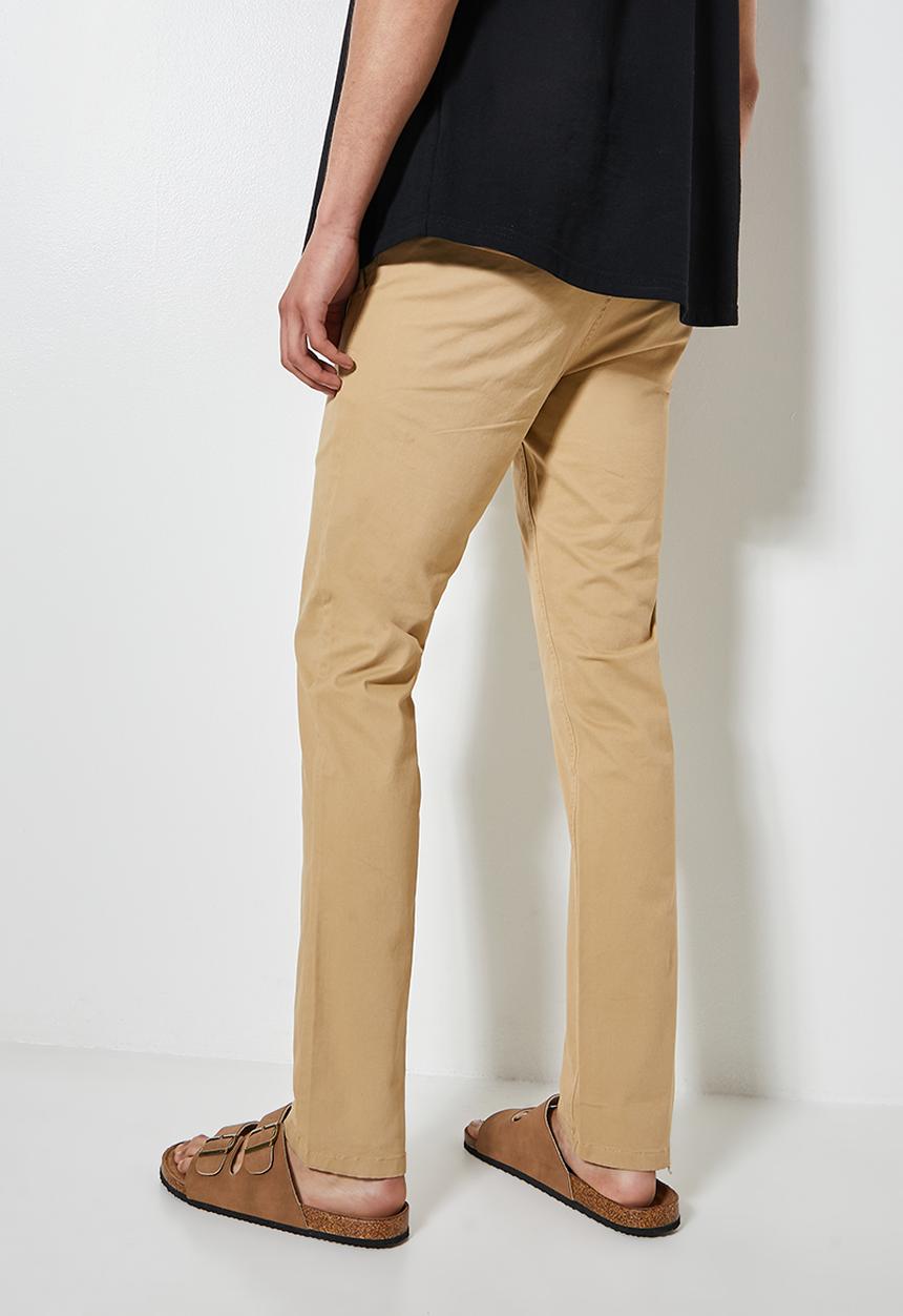 Superbalist - Caleb slim chino - stone