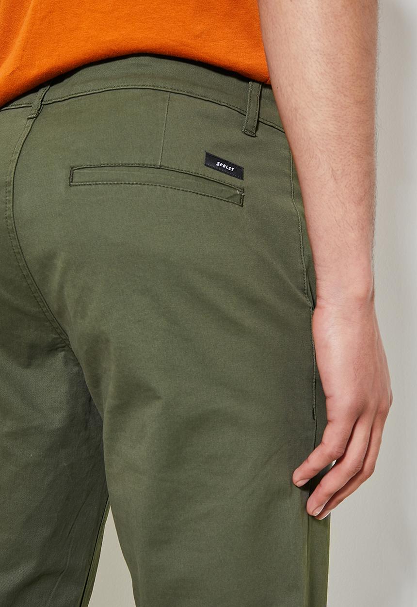 Superbalist - Ohio regular fit chino - green