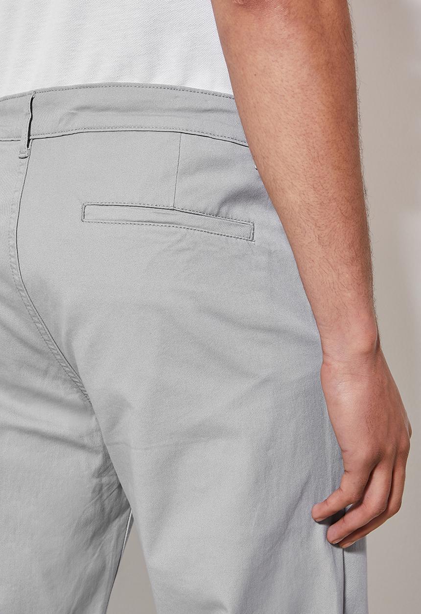 Superbalist - Ohio straight fit chino - grey