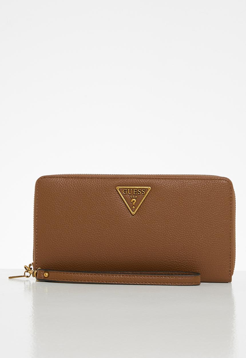 GUESS - Destiny slg cheque organizer - cognac