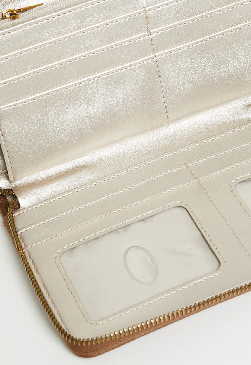 GUESS - Destiny slg cheque organizer - cognac