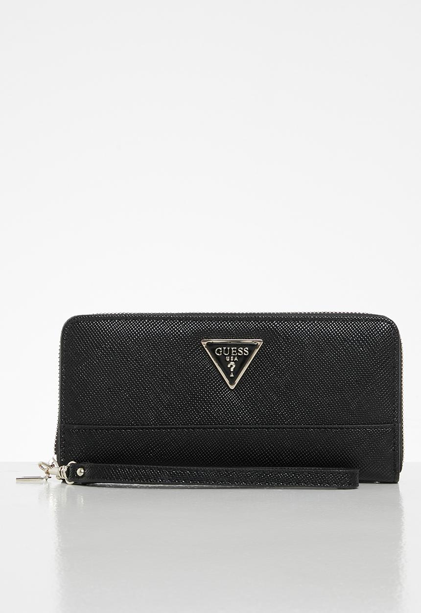 GUESS - Cordelia slg large zip around - black