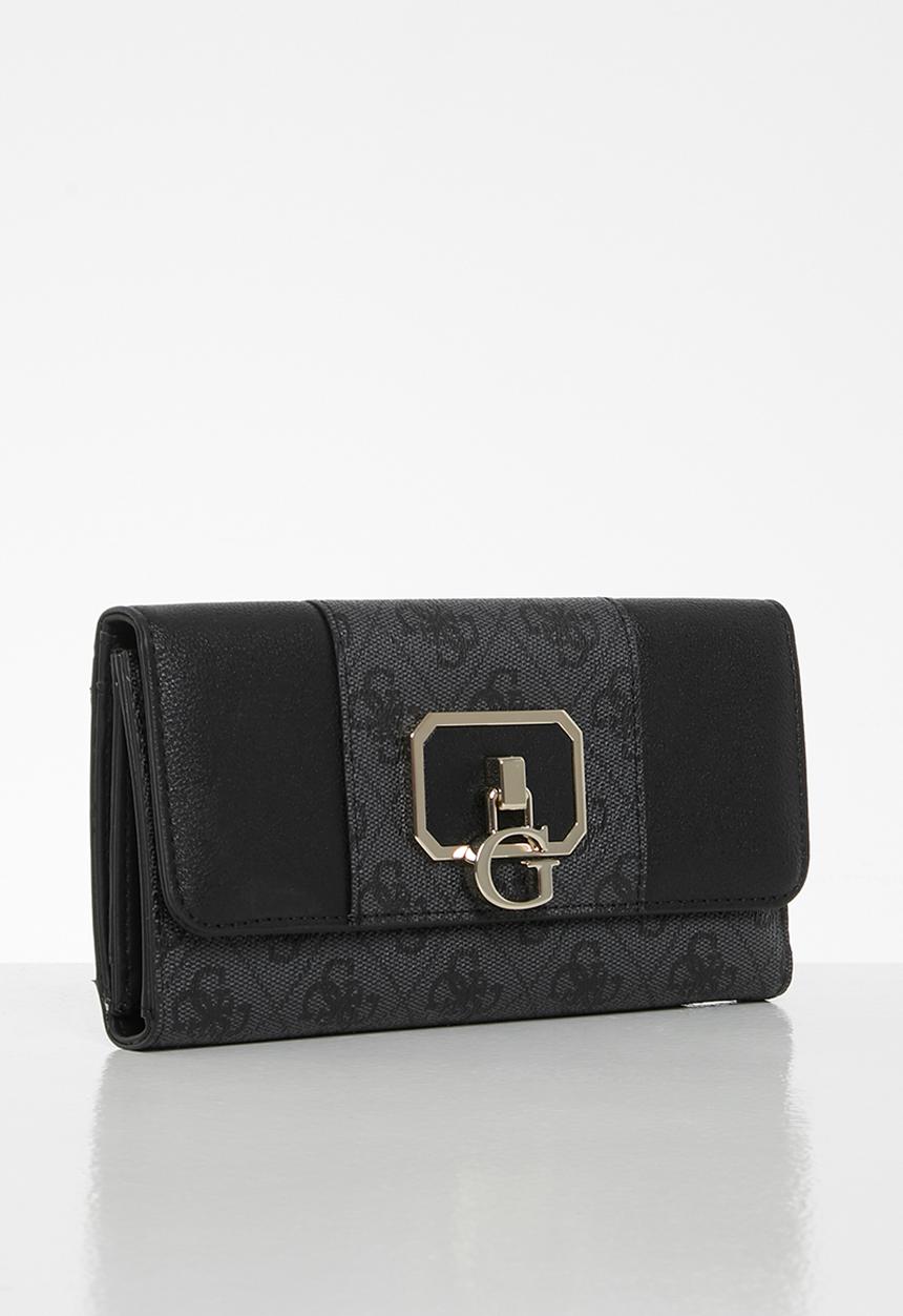 GUESS - Noelle slg multi clutch - coal