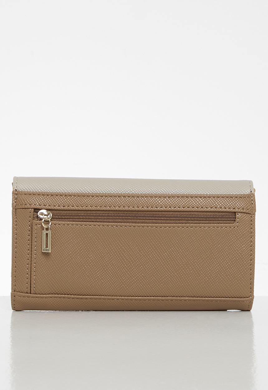 GUESS - Noelle slg multi clutch - natural 