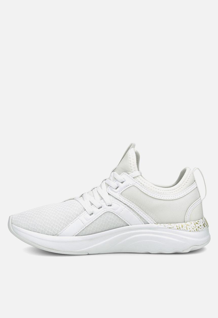 PUMA - Softride Sophia shimmer wn's - puma white-puma team gold