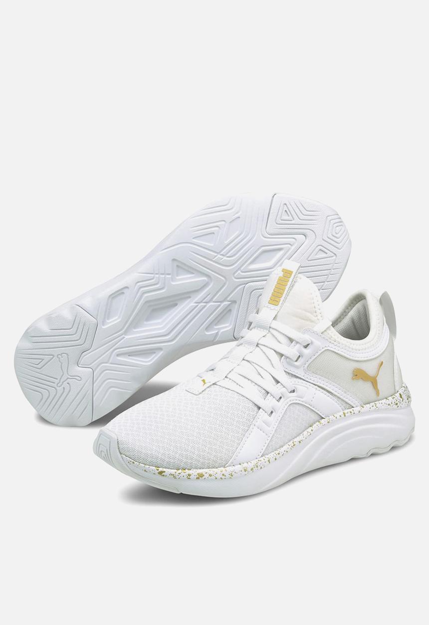 PUMA - Softride Sophia shimmer wn's - puma white-puma team gold