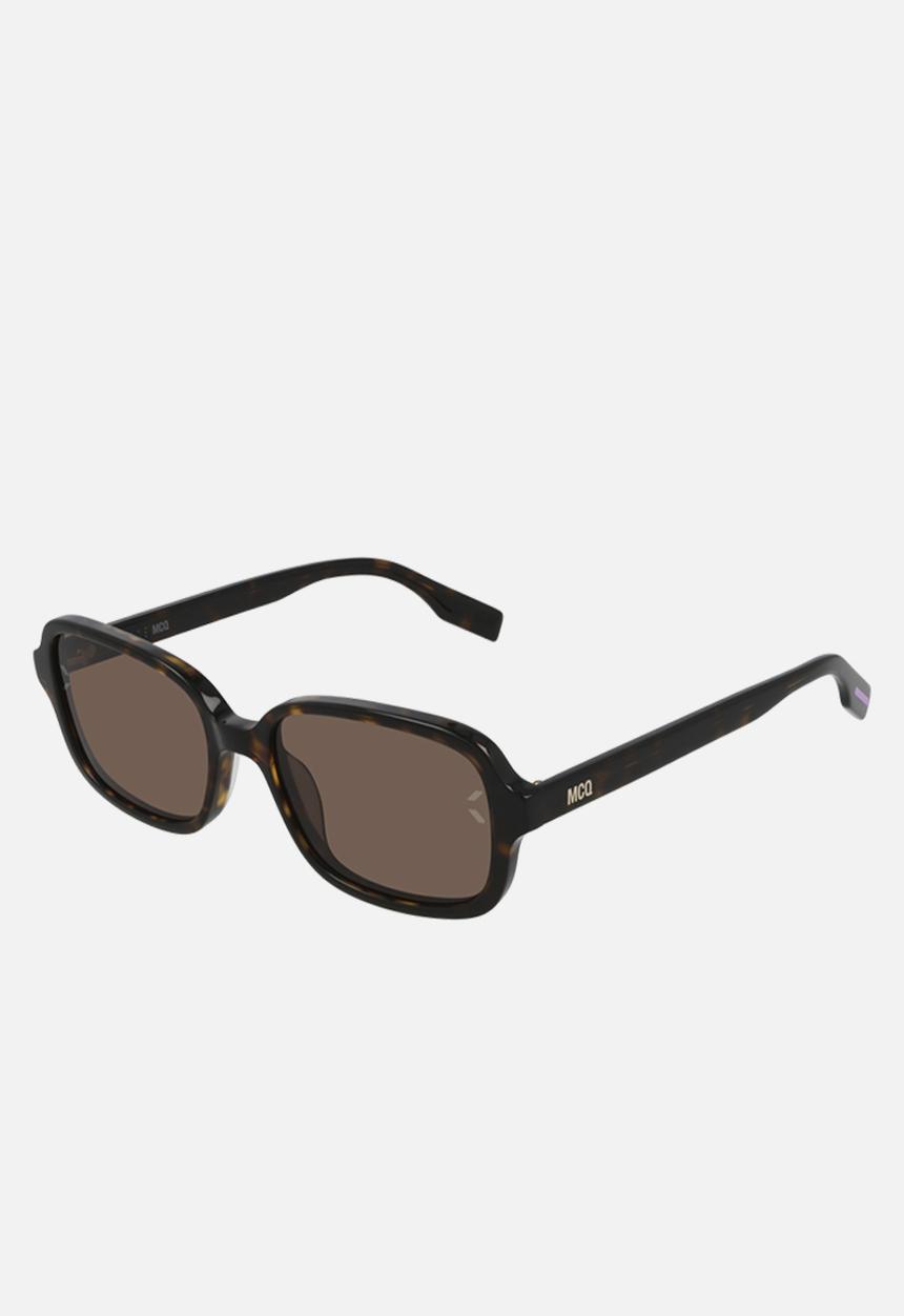 McQ - Mcq - 0309s-002 54 sunglass acetate - black & brown 