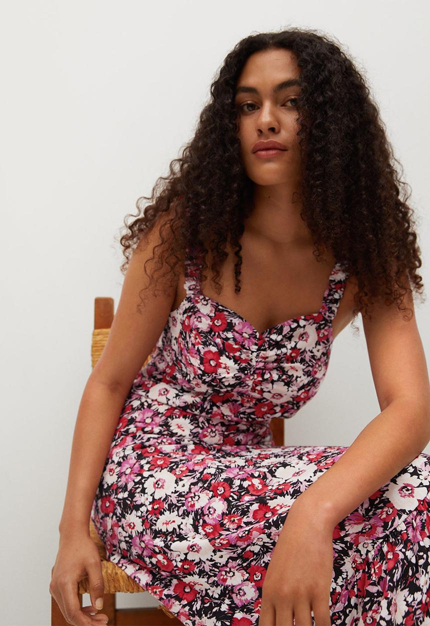 MANGO - Dress vignet - multi