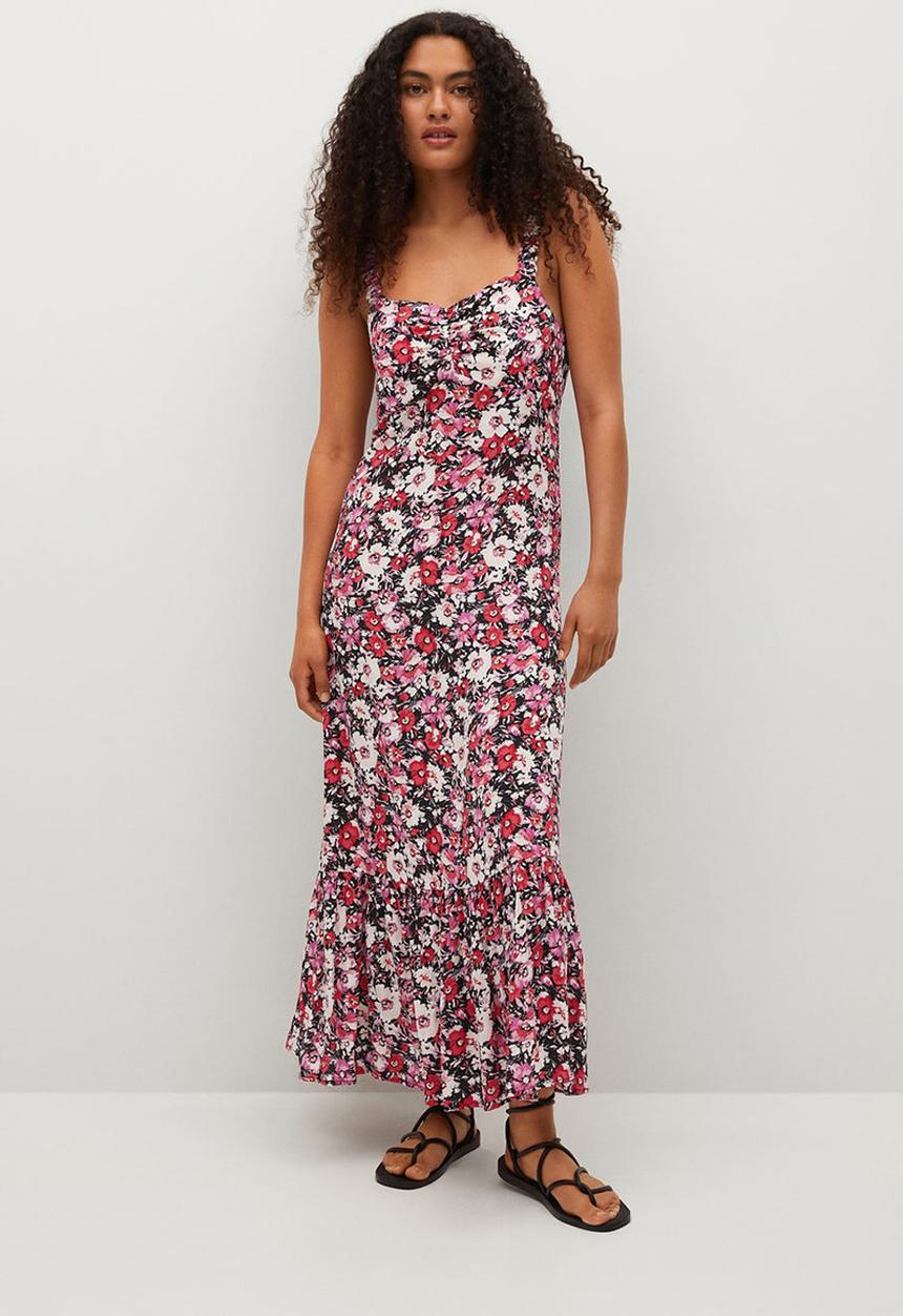 MANGO - Dress vignet - multi
