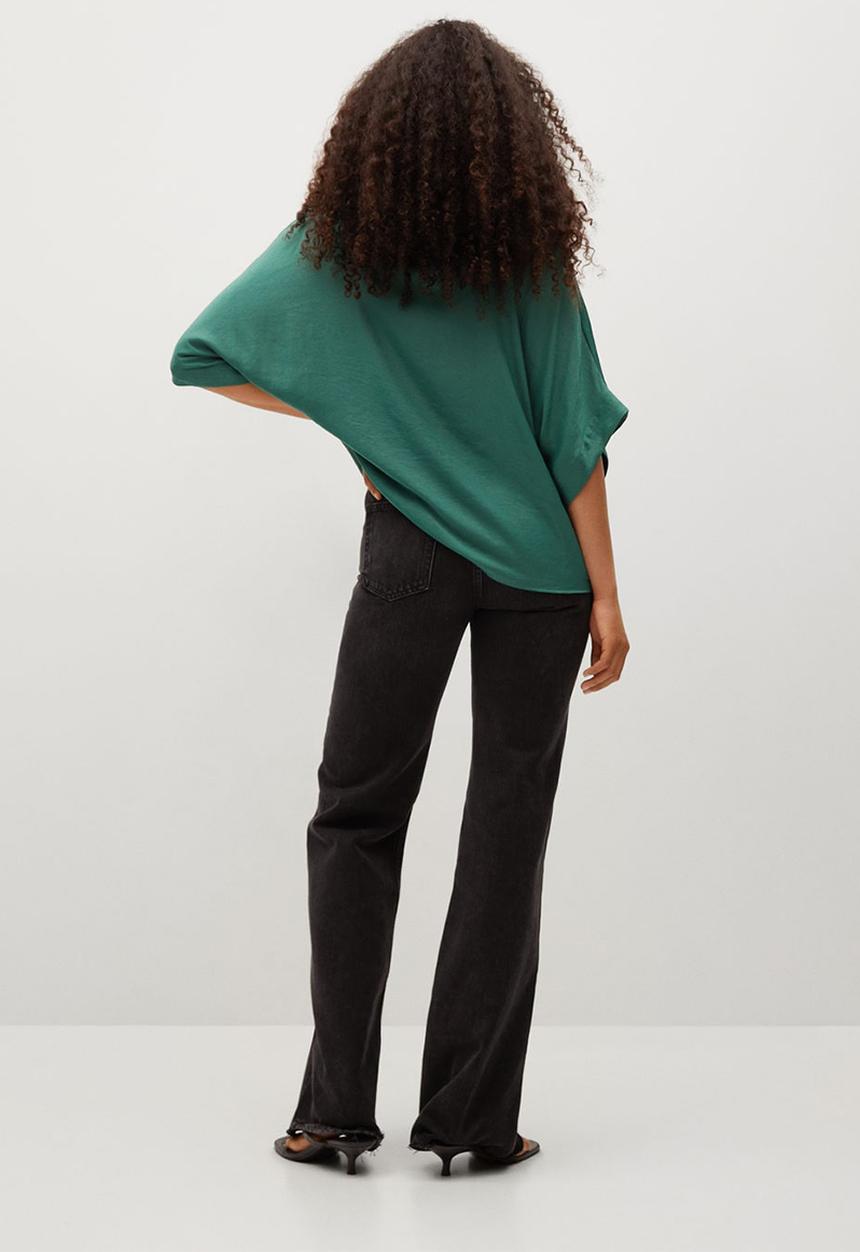 MANGO - Shirt jun - green