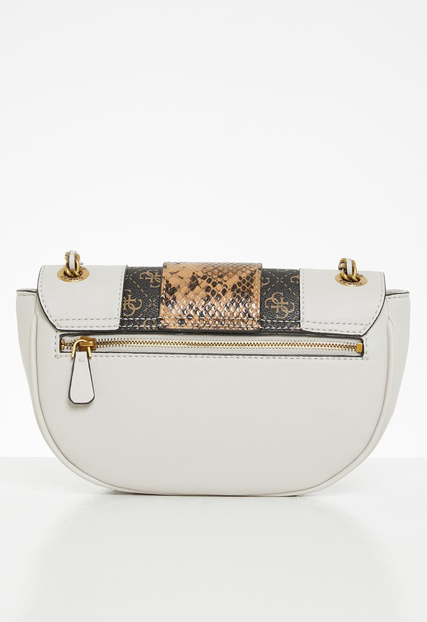 GUESS - Bling convertible xbody flap - stone 