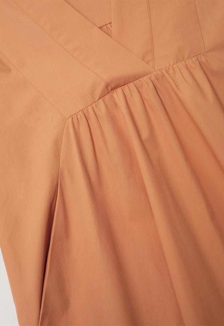 MANGO - Dress pome-h - medium orange