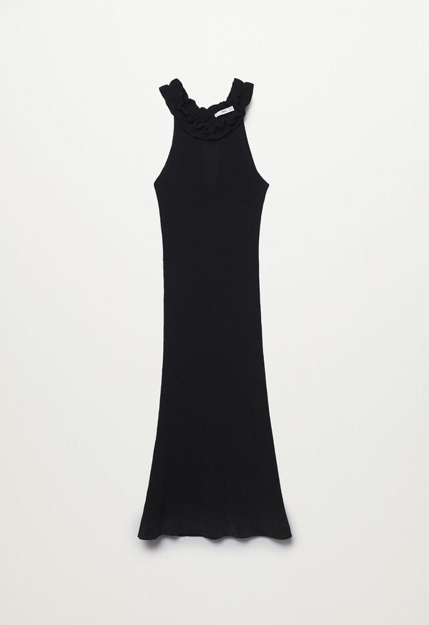 MANGO - Dress lili - black