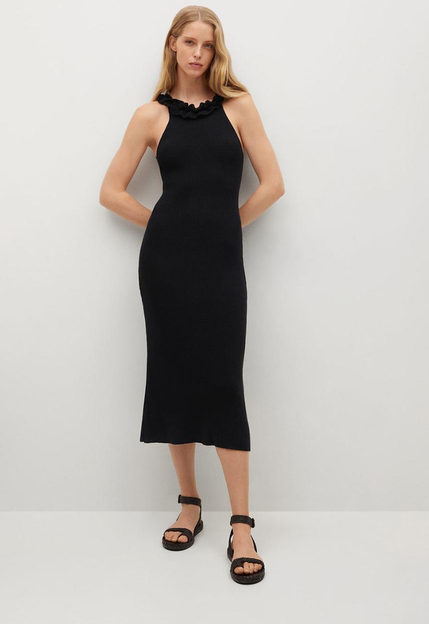 MANGO - Dress lili - black