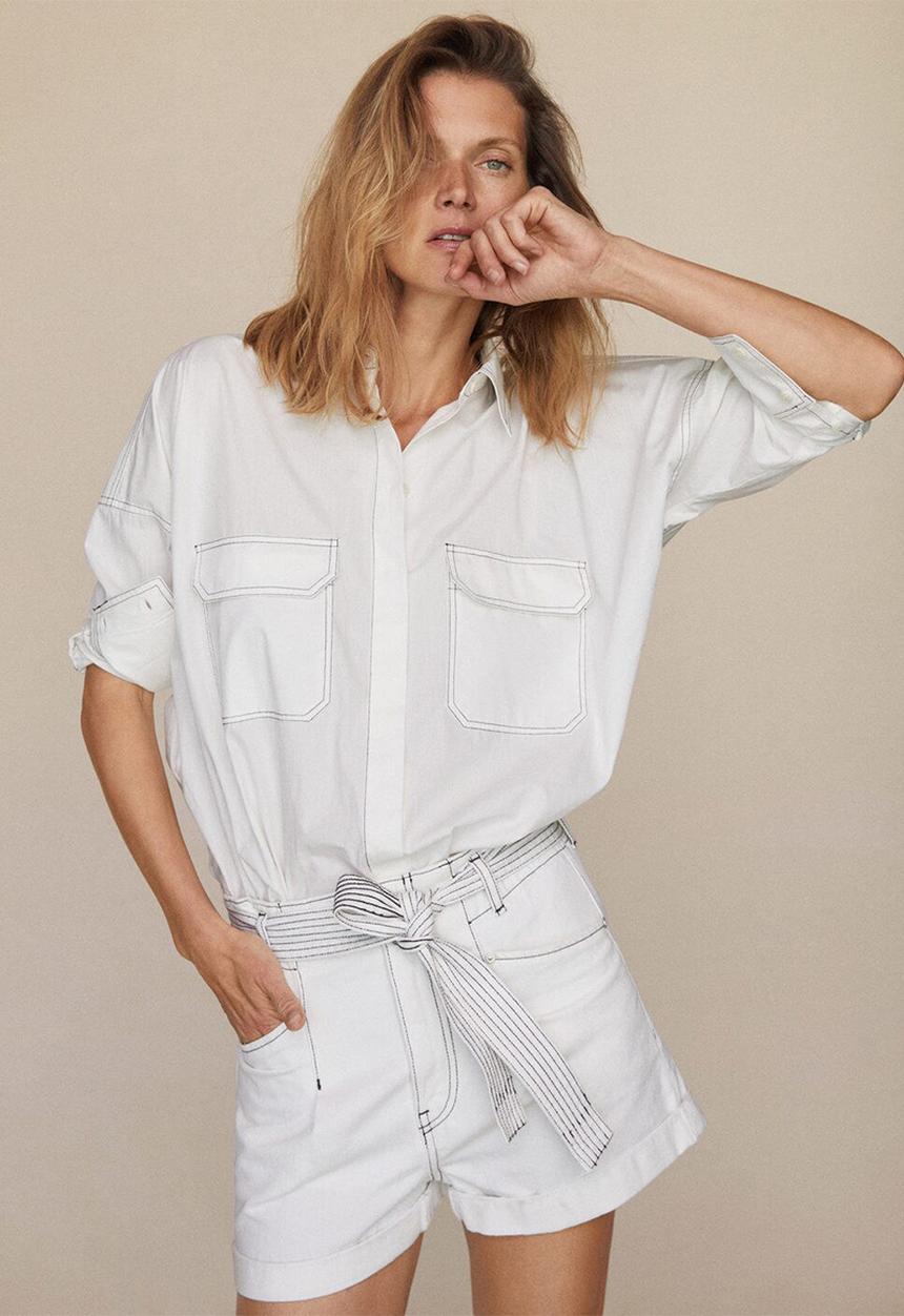 MANGO - Shirt marykate - white
