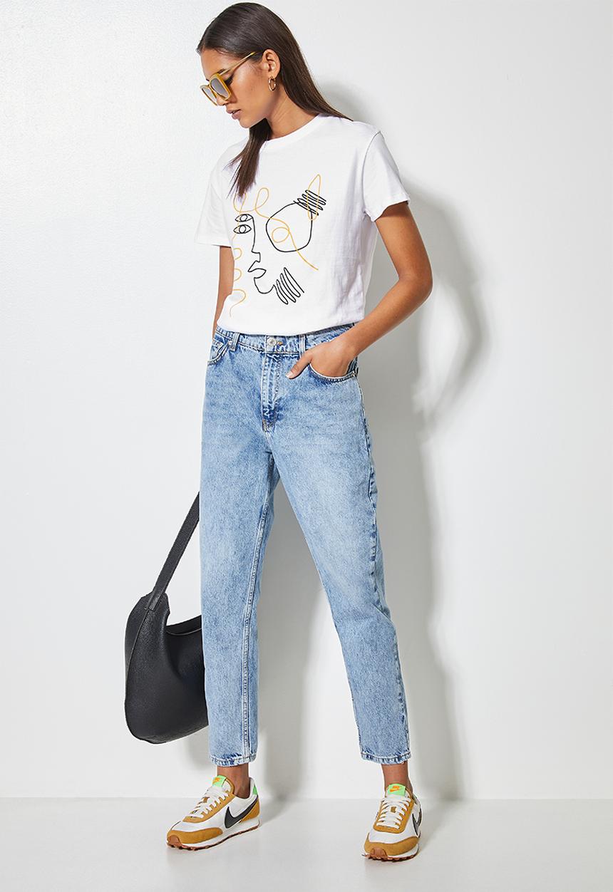Superbalist - Abstract Graphic - white